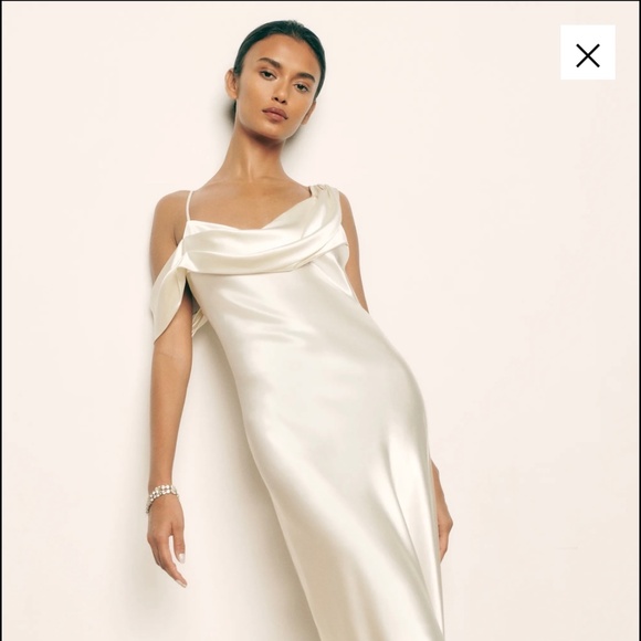 Reformation Dresses & Skirts - Reformation silk wedding dress